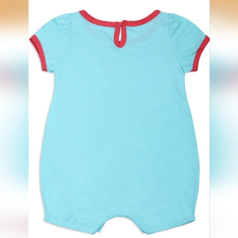 Disney | Baby Girls' Ariel The Little Mermaid 3-Pack Rompers